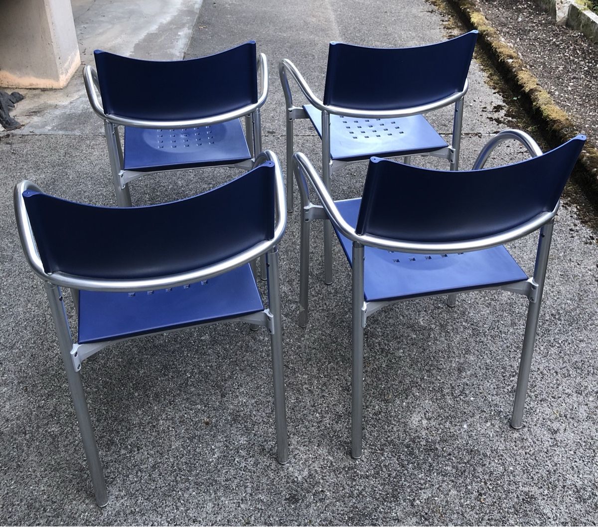 Stühle: 4 Stühle "Breeze" Design Carlo Bartoli - gebraucht – Gebraucht aus Römerswil LU von Icehead 1