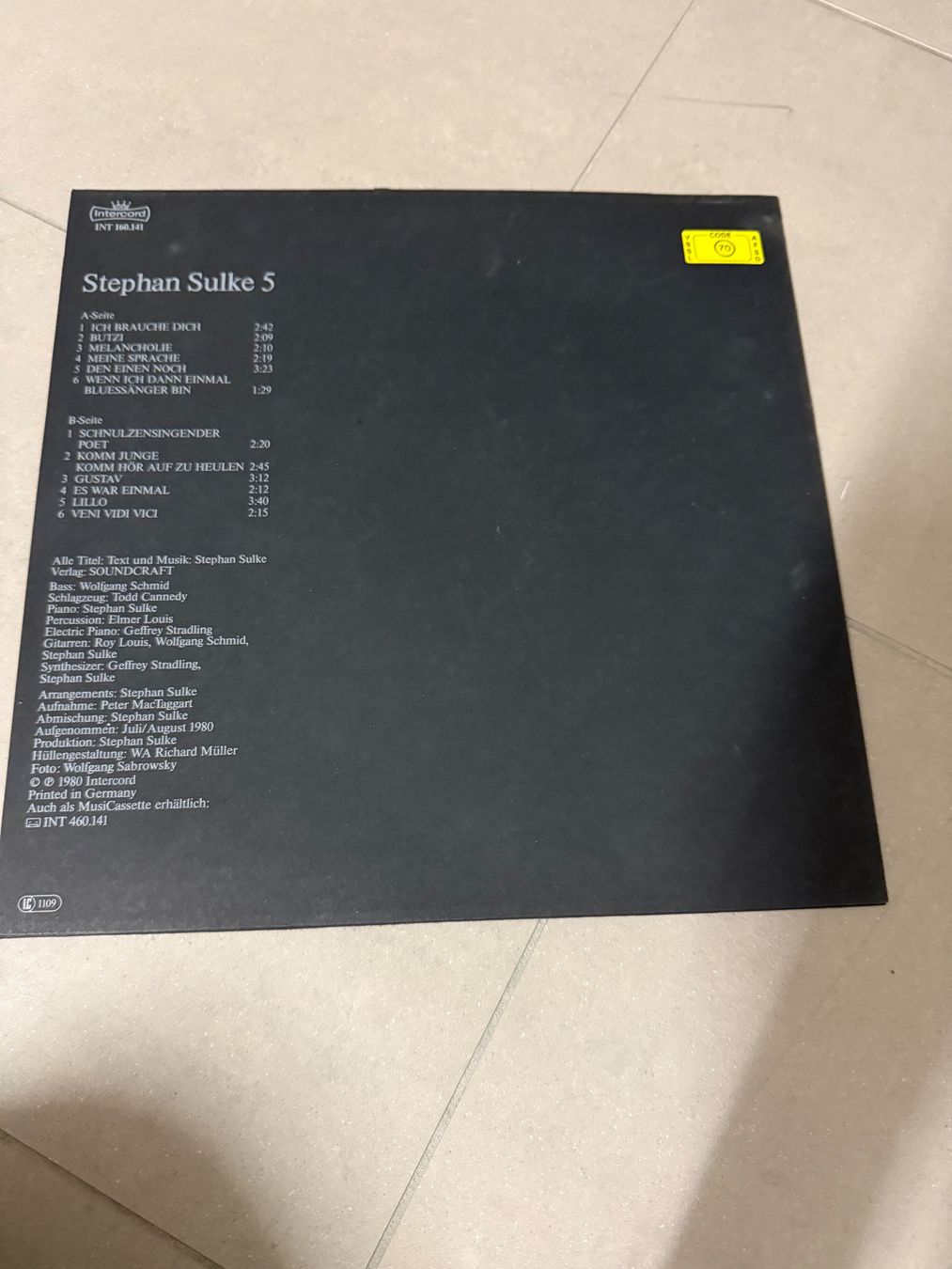 Vinyles: Schallplatte / Stephan Sulke / 5 – D'occasion à Freidorf TG par sarotiko 1