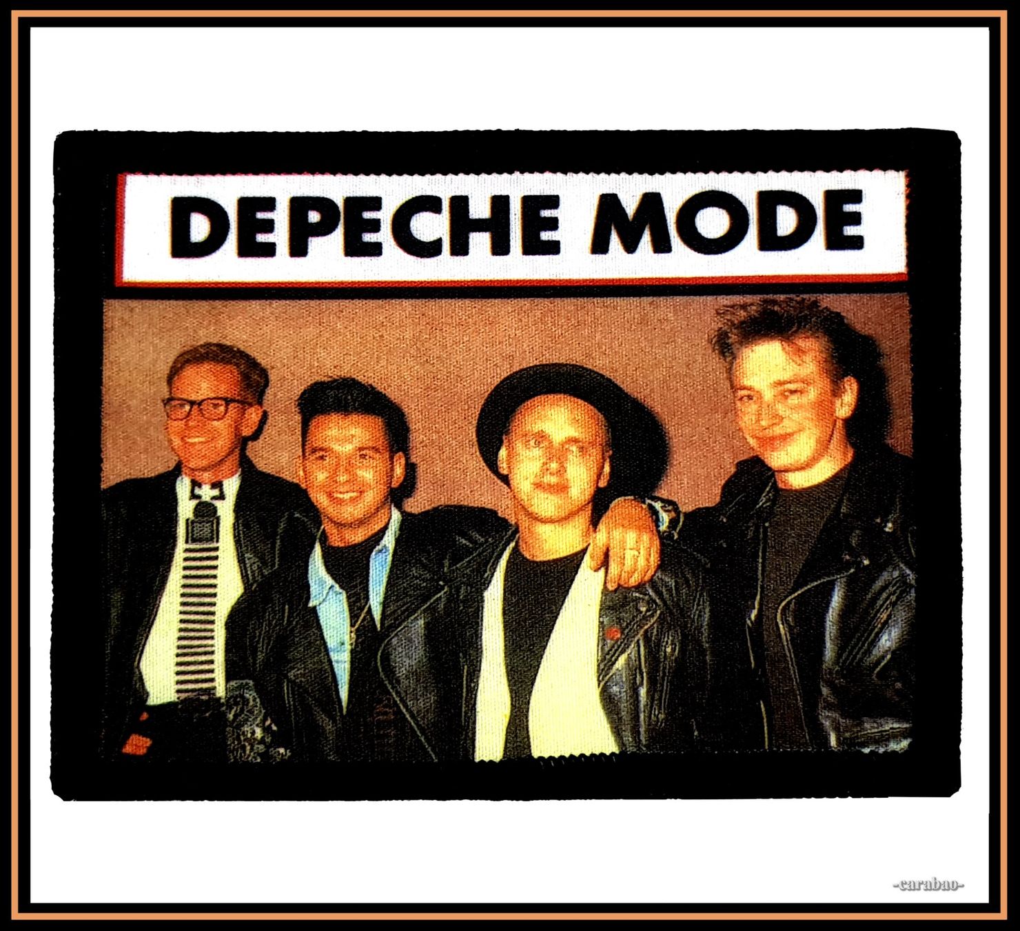 Toppe: Aufnäher Depeche Mode - Nr. J-4627 – Nuovo (secondo la descrizione) da Winterthur venduto da --carabao--