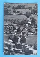Erlenbach - Simmental - Dorfpartie - Bahnhof - alte Karte