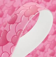 NEUES Hunde-Halsband  Pink Heart, verstellbar 💕 BioThane
