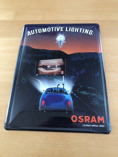 Osram Insegne: Blechschild von OSRAM – Usato da Altbüron venduto da zet_pnw5