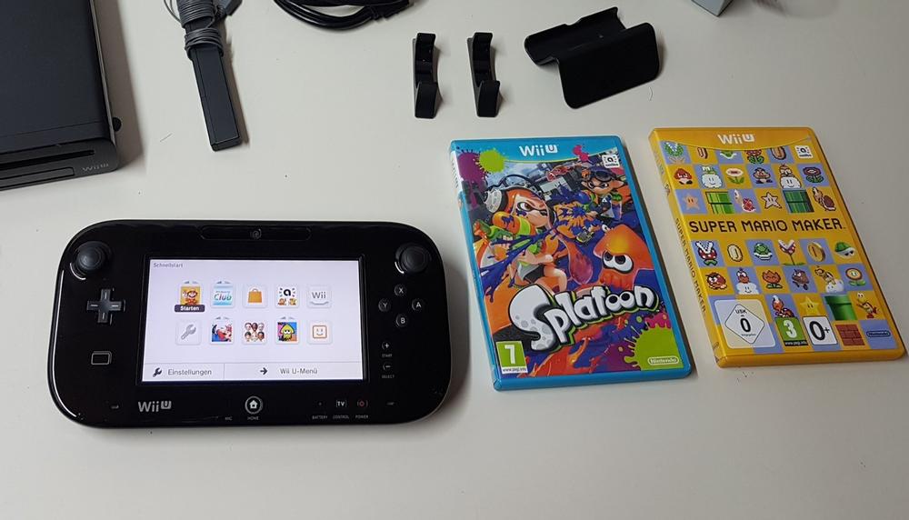 Wii U Premium 32GB - Nero + Super Mario Maker