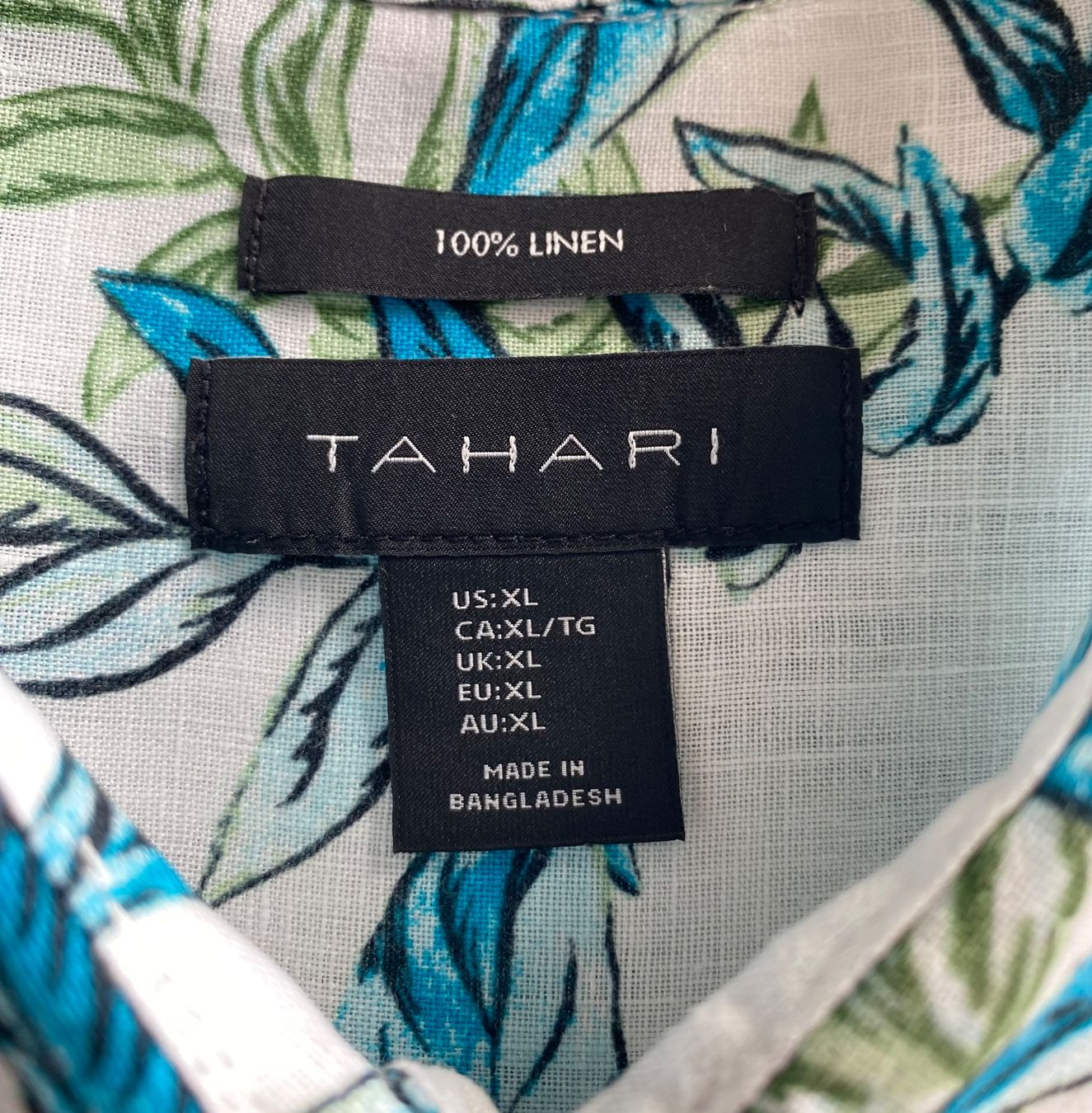 Blusen: TAHARI Leinenbluse Grösse XL – Gebraucht aus Oberwil BL von Leni-Mischi 4
