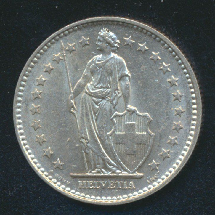 Tutti le monete: 2 Fr. 1928 unz – Usato da Roggwil BE venduto da Stampdealer3 1