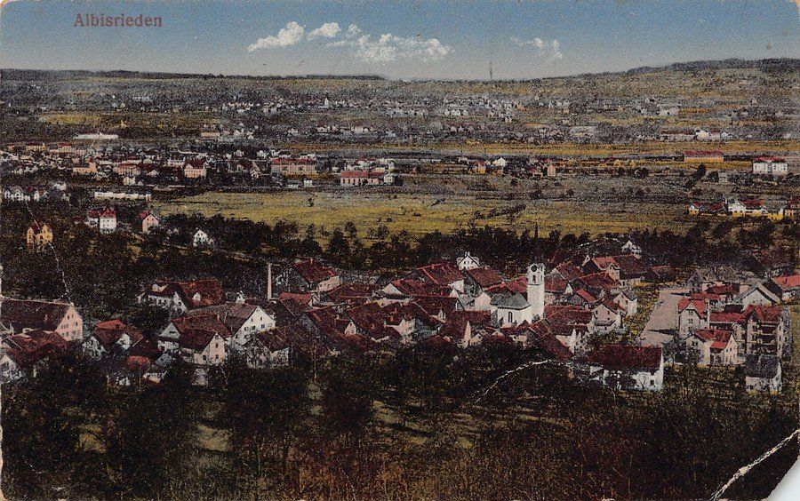 Cartoline postali: Albisrieden, gelaufen 1923 – Usato da Frauenfeld venduto da POML