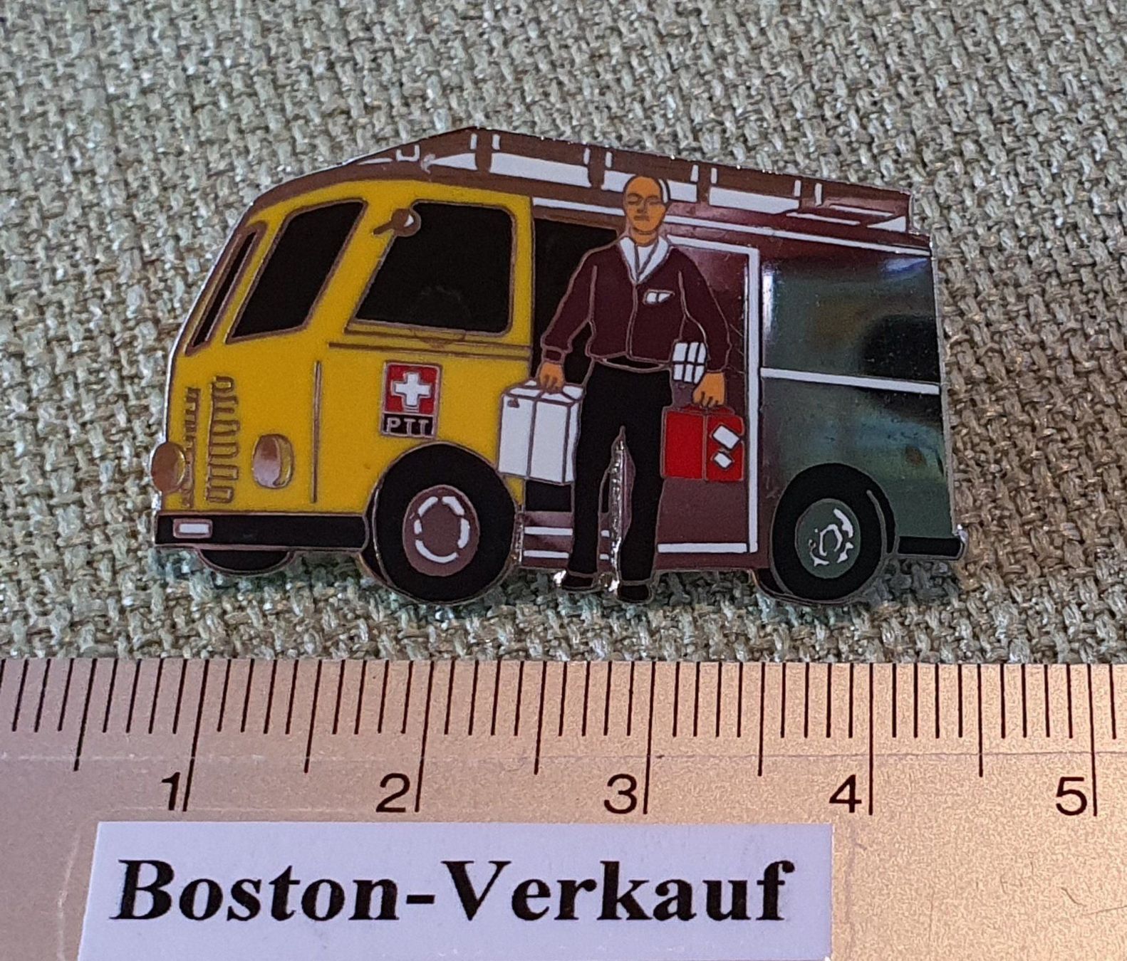 Placchette & Badge: A373 - Pin PTT Post Postauto Zustellung – Usato da Reinach BL venduto da Boston-Verkauf 1