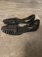 H&M Sandalen schwarz Grösse 37 geflochten neu