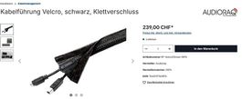 🔌🌟Velcro 25m Sleeves cable wrap wire loom Klettverschluss✅