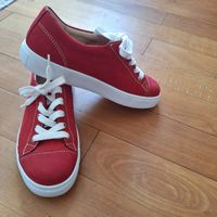 Rote Finn Comfort Schuhe, Grösse 37.5, Top Zustand!