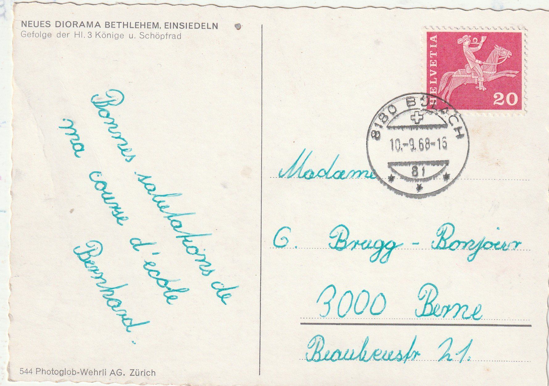 Cartes postales: Diorama in Einsiedeln – D'occasion à Lumbrein par made02 1