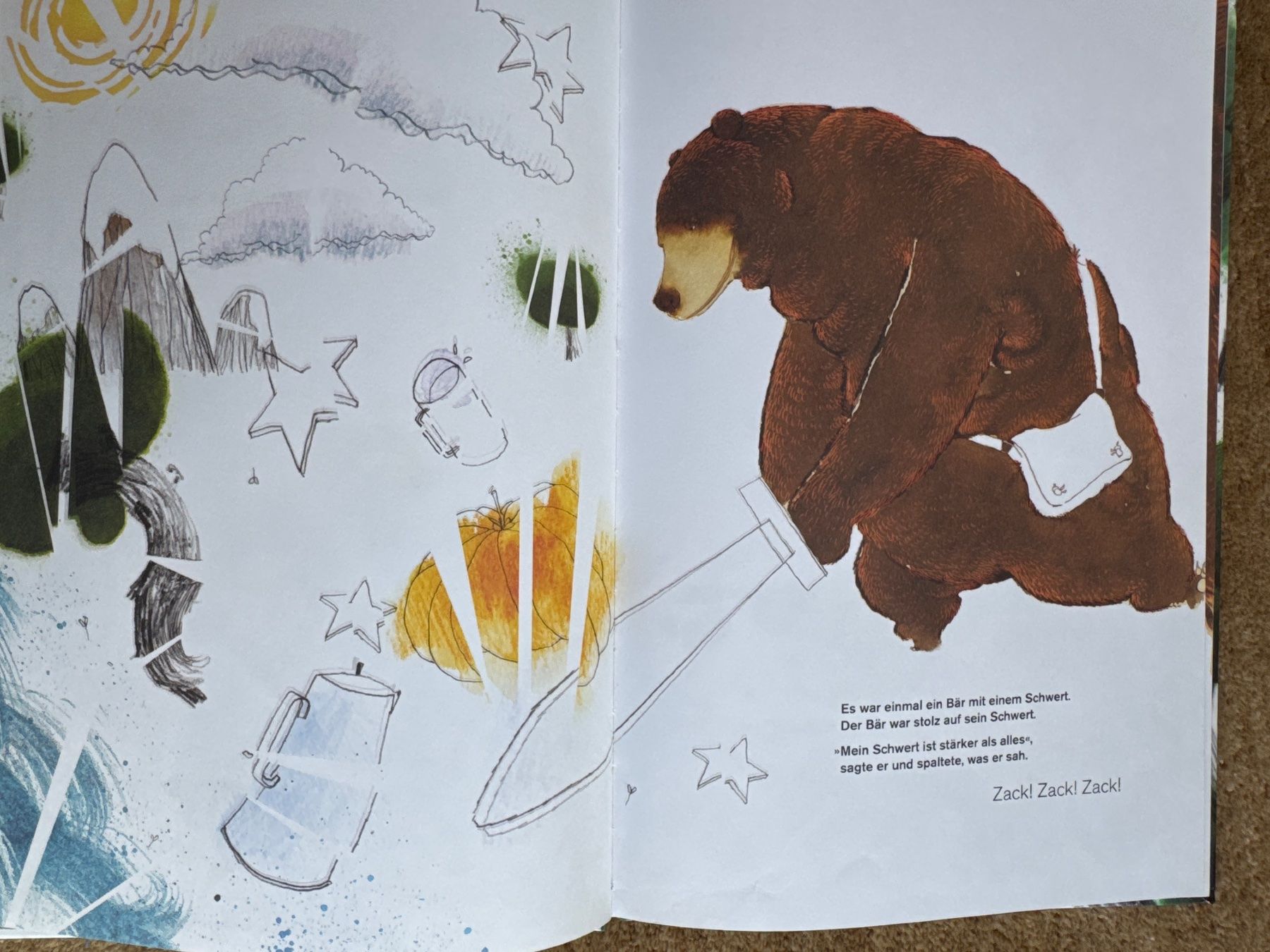 Libri: Der Bär mit dem Schwert - Atlantis-Verlag – Usato da Aarau venduto da Kilauea 2