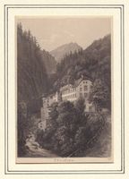 PFÄFERS, AQUATINTA UM 1850