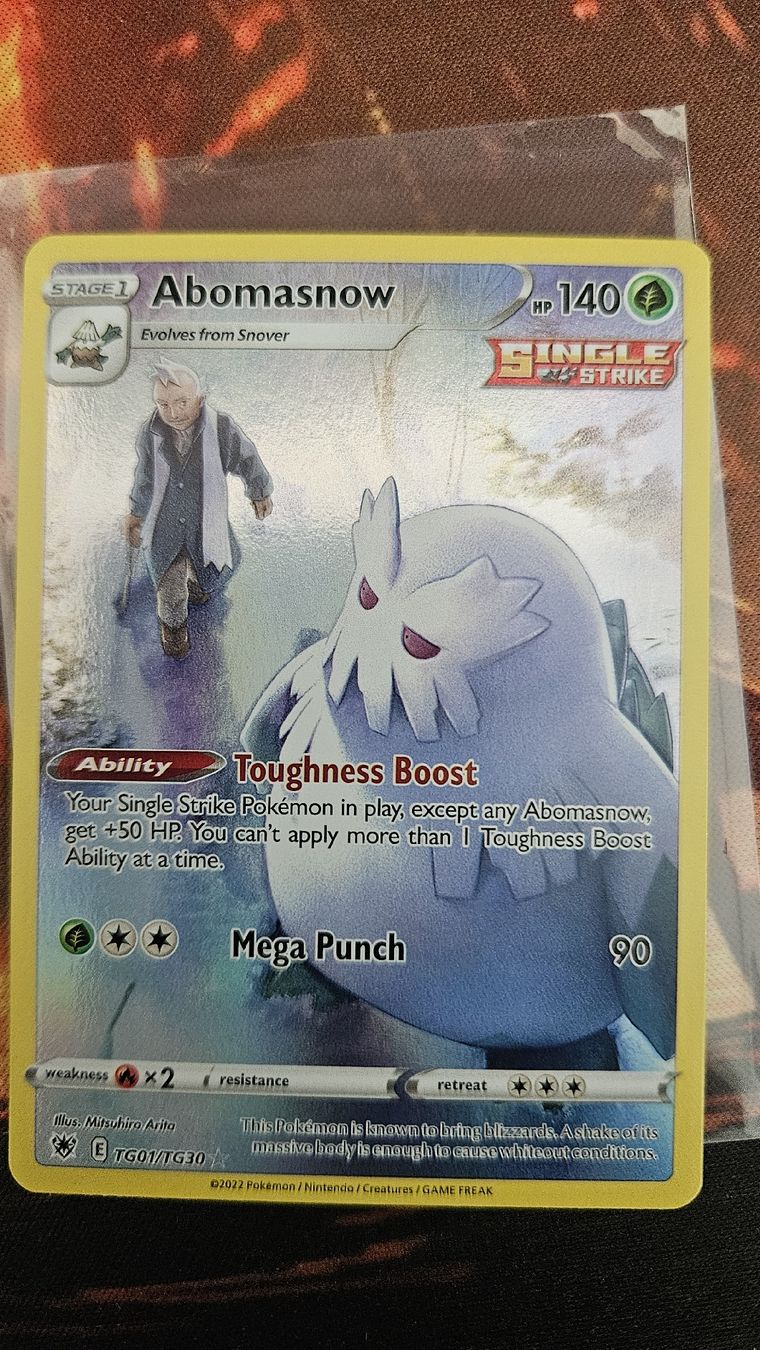 Pokémon Carte collezionabili: abomasnow tg01/tg30 – Nuovo (secondo la descrizione) da Castel San Pietro venduto da pie_k8j6