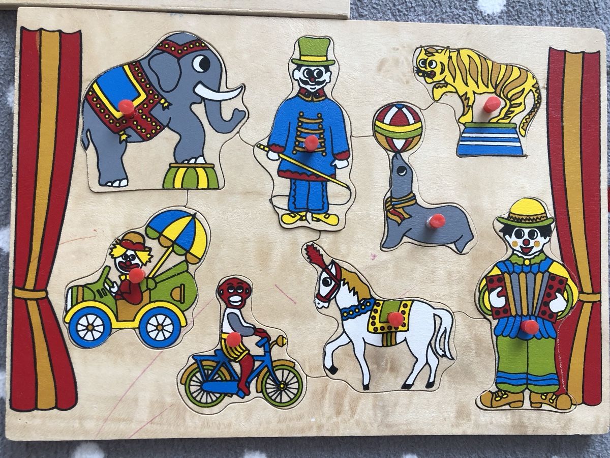 Puzzles: Holzpuzzle Set, Bauernhof & Zirkus – Gebraucht aus Dottikon von da_k8yy 1
