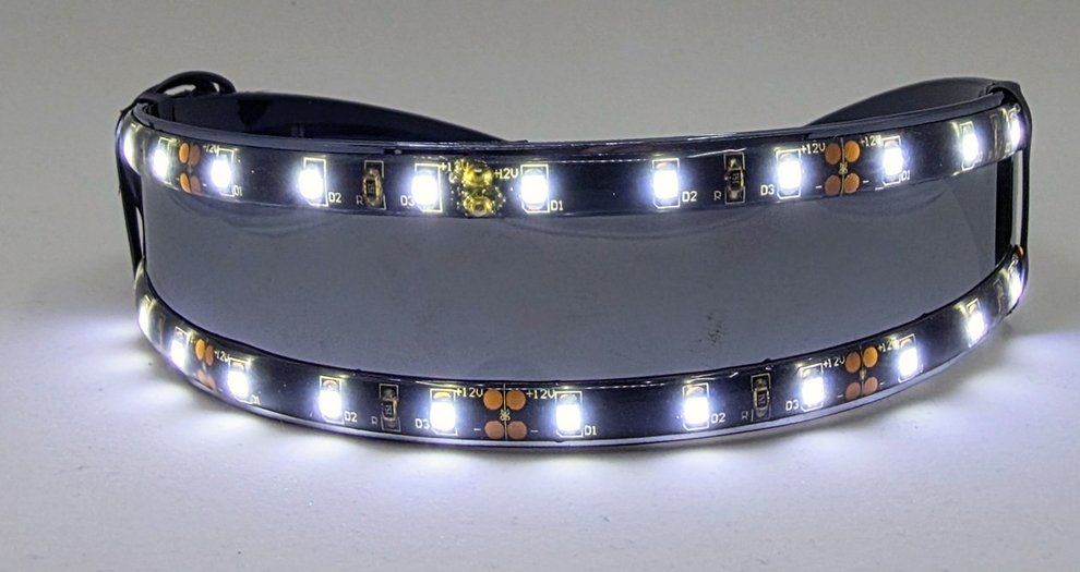 Occhiali & Lenti: Cyberstar Led Brille (Weiss) – Nuovo (secondo la descrizione) da Zürich venduto da Numark 3