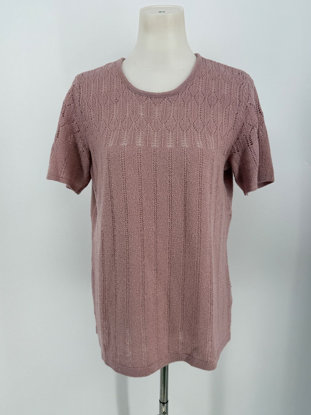 Maglioni & Felpe: Strick-Shirt/ Pullover altrosa, Gr. 42 – Usato da Auenstein venduto da moin.