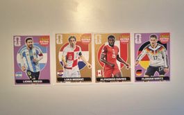 Panini Extra Sticker Bronze🔥 Modric,Davies,Wirtz,MESSİ 4set