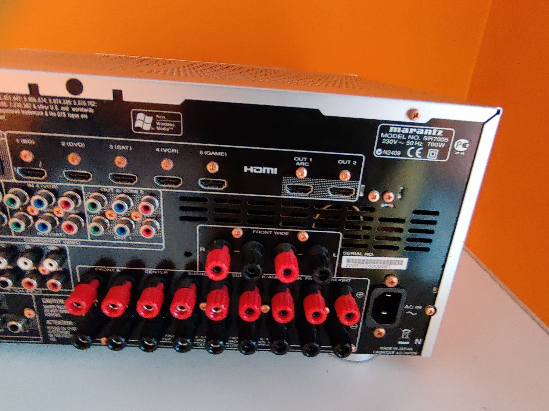 Marantz Receiver: Marantz SR7005 receiver 3D-ready HDMI AIRPLAY – Gebraucht aus Viganello von lau_ln69 9