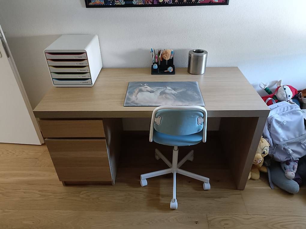Bureaux: Bureau en bois – D'occasion à Bramois par ade_9bl2 1