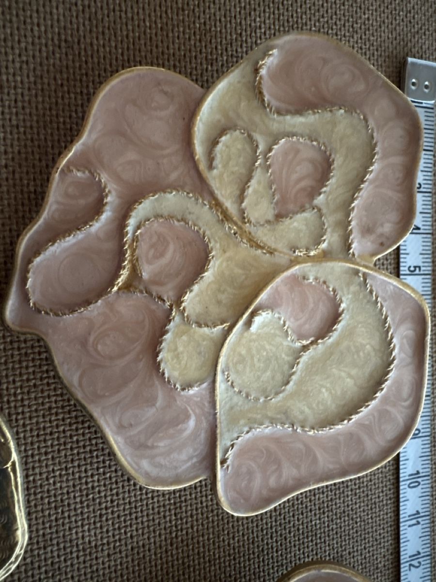 Fibbie per cinture: 5 Gürtelschnallen Rosen Form – Nuovo (secondo la descrizione) da Rümlang venduto da SchumBru10 2