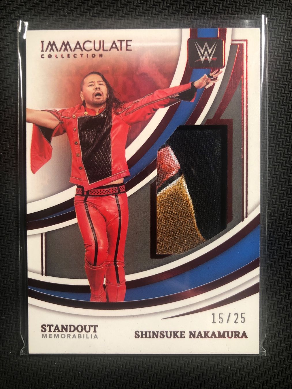 Topps Cartes à collectionner: Panini Immaculte WWE Shinsuke Nakamura /25 – D'occasion à Wangenried par Garagara