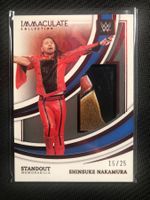 Panini Immaculte WWE Shinsuke Nakamura /25