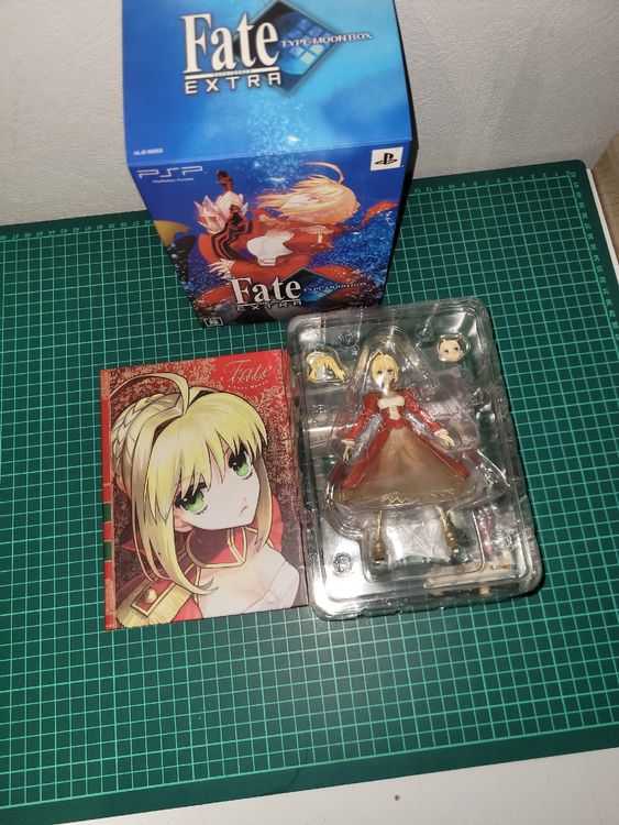 Fate Extra TYPE-MOON BOX PSP Action Figure+Game+Art Book (Gebraucht) in ...