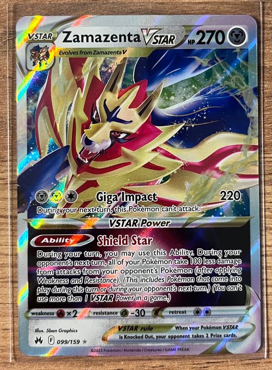 Zamazenta V 98/159 - Myboost X Épée Et Bouclier 12.5 Zénith Suprême - Coffret 10 Cartes Pokémon Françaises