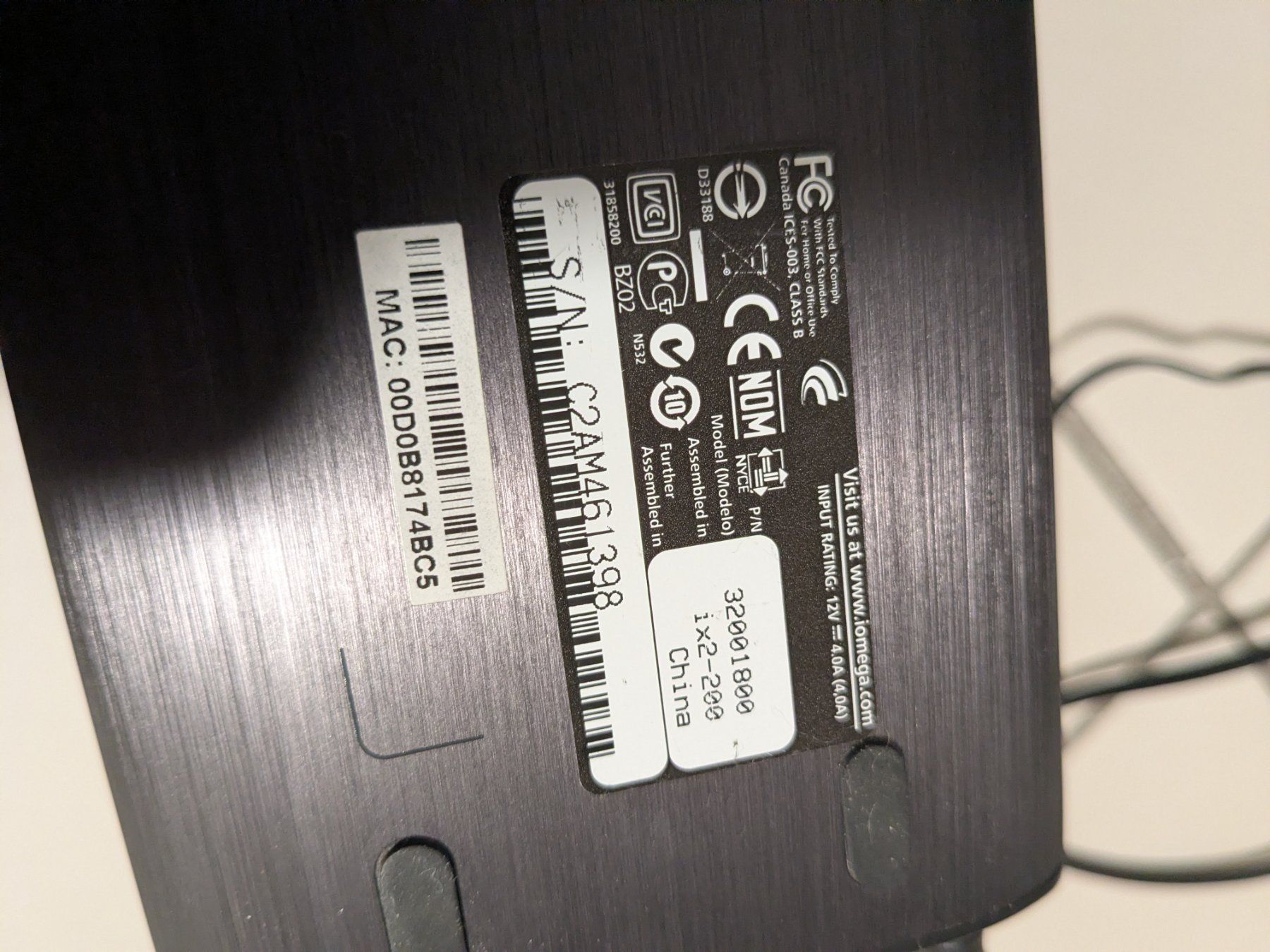 Server: Iomega StorCenter ix2 NAS-System mit Netzteil – Gebraucht aus Hinterkappelen von mr-deamon 1
