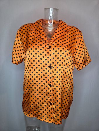 Vintage Punkte Bluse - M–L
