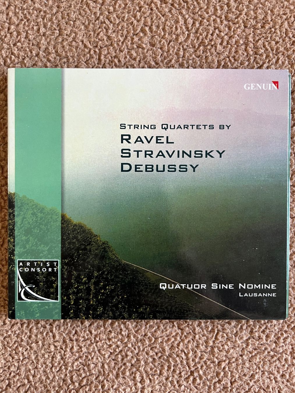 CD: RAVEL, STRAVINSKY, DEBUSSY - STRING QUARTETS - SINE NOMINE – Usato da Lausanne venduto da sbar224