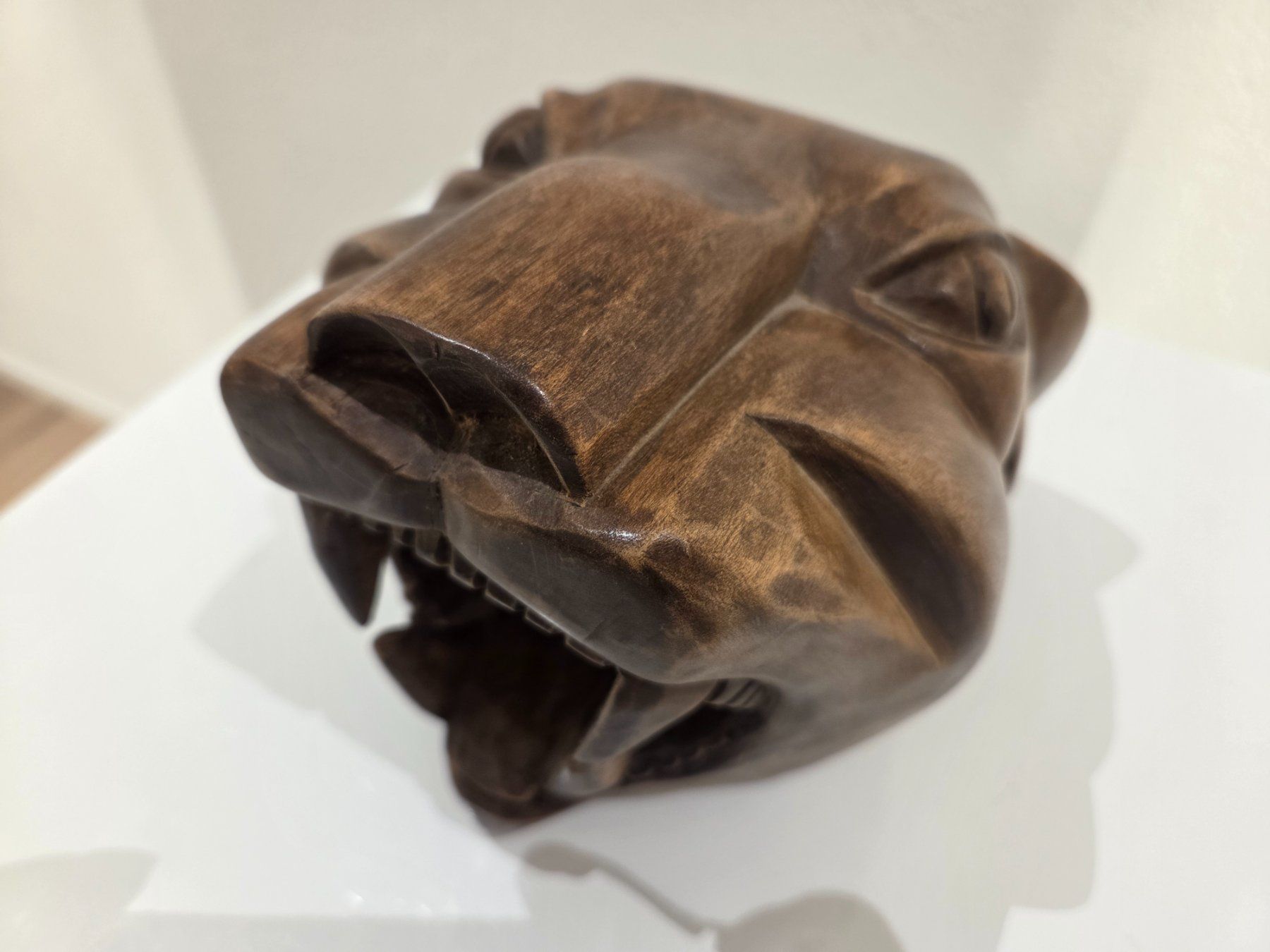 Maschere: Panther Kopf in Holz – Usato da Gersau venduto da pd-design-and-art 5