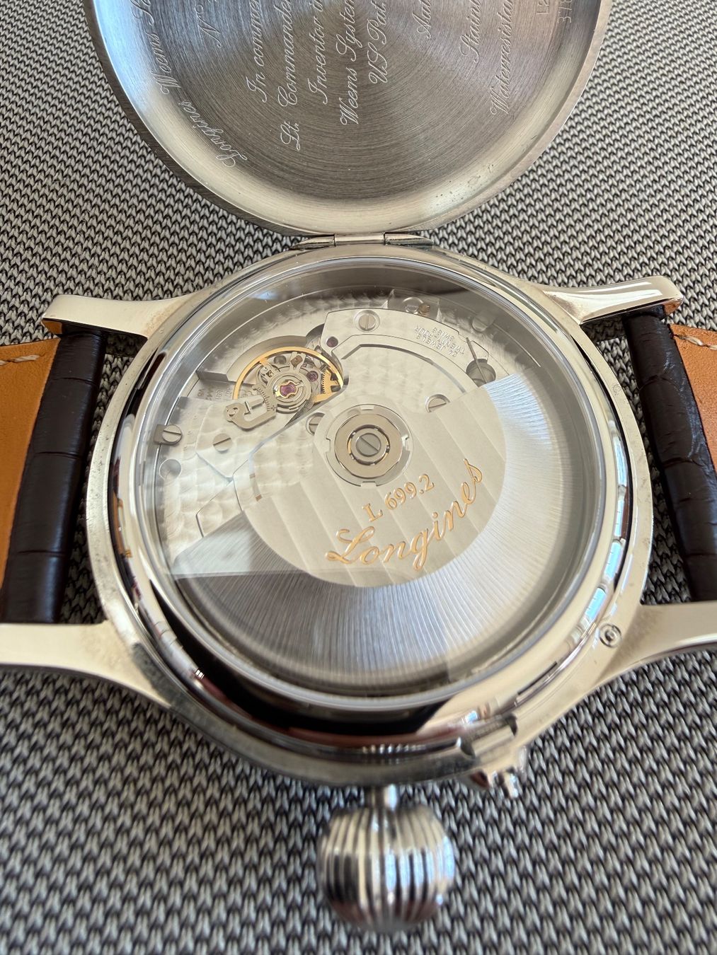 Longines Orologi: LONGINES Weems Second-Setting Watch L2.713.4 – Usato da Neuchâtel venduto da MarieRam 6