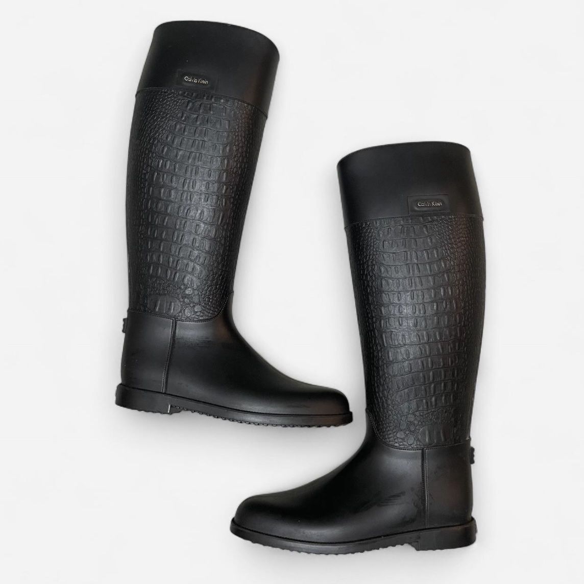 Calvin Klein Scarpe da donna: Calvin Klein Gummistiefel, Gr. 39 – Usato da Watt venduto da Ene.kro