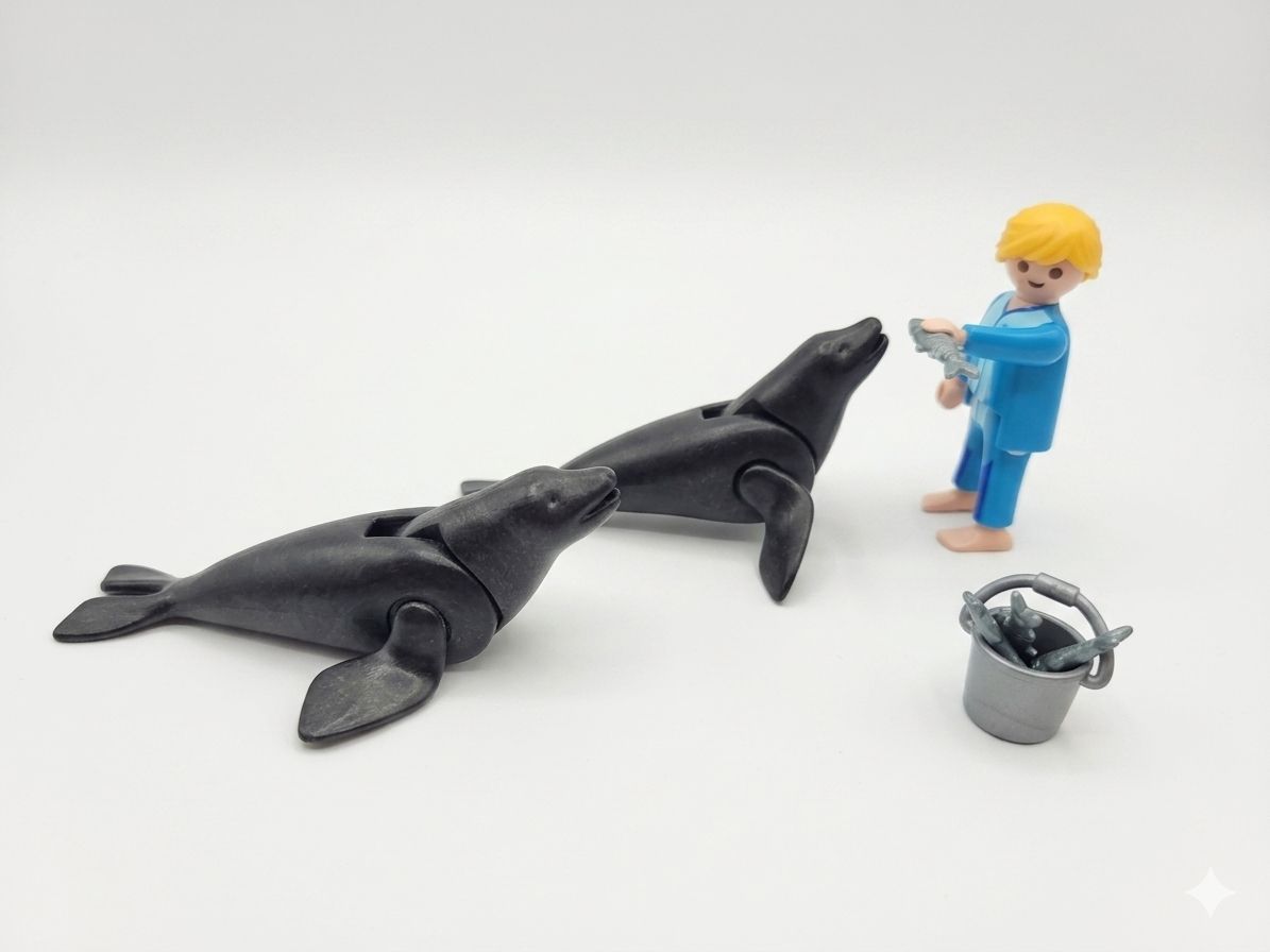 Playmobil Giocattoli: Playmobil, Seehunde – Usato da Gunzwil venduto da Zappelhans