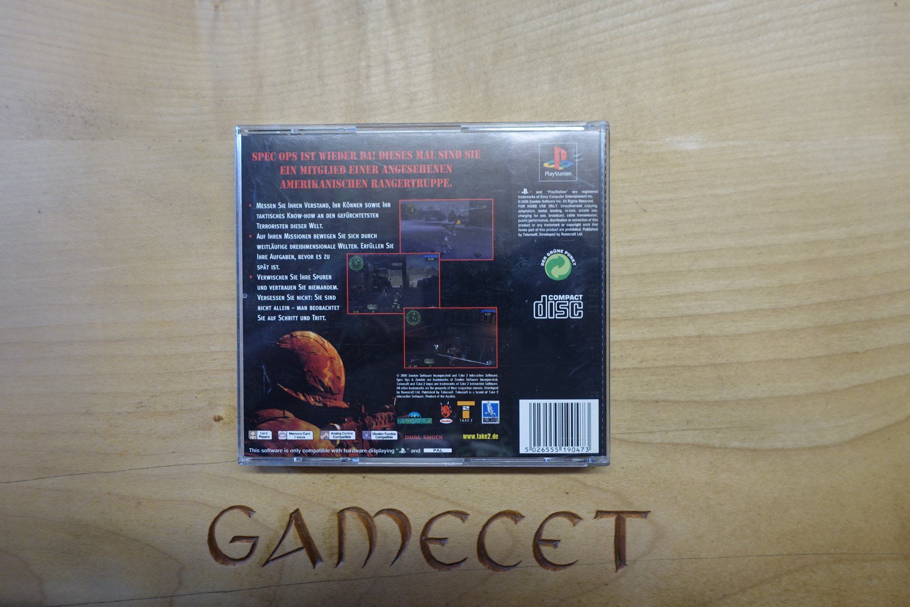 Sony Spiele: Spec Ops: Ranger Elite – Gebraucht aus Steinach von Gamecet 2