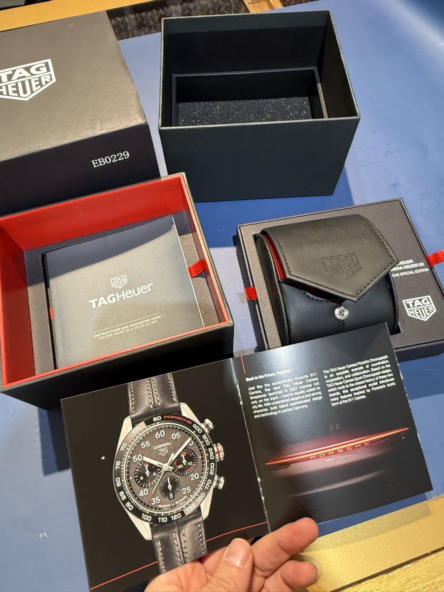 BOITE /BOX/ECRIN TAGHEUER CONNECTED POUR MONTRE