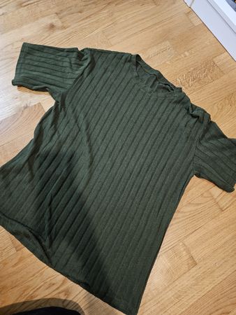 Damen Shirt Grösse xs Kurzarm Dunkelgrün Gemütlich 