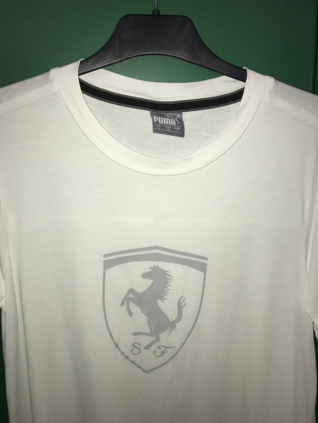 Puma Camicie, T-shirt & Polo: Tshirt Puma weiss L – Usato da Zumikon venduto da Uranus88 1