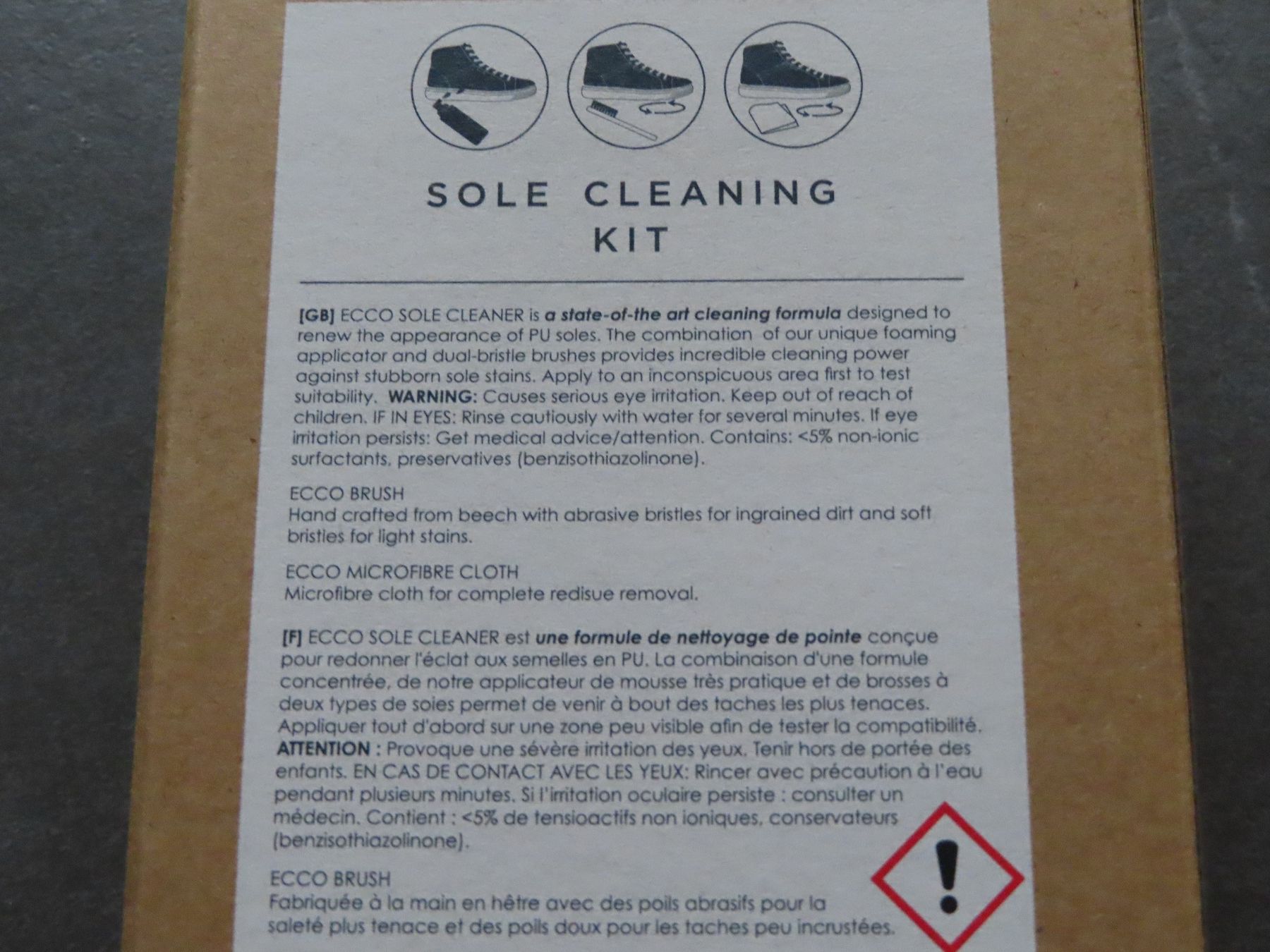 Pflegeprodukte: ECCO Schuhputz-/Pflege-Set ***NEU/unbenutzt*** – Neu und originalverpackt aus Wallenried von Asyano 3