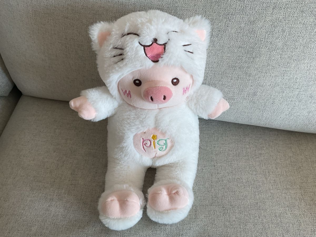 Giocattoli: Peluche Cochon-Chat Super Mignonne et Douce – Usato da Neuchâtel venduto da ms-studio
