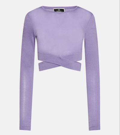 Elisabetta Franchi Crop-Top. Komplett neu mit Etikett.
