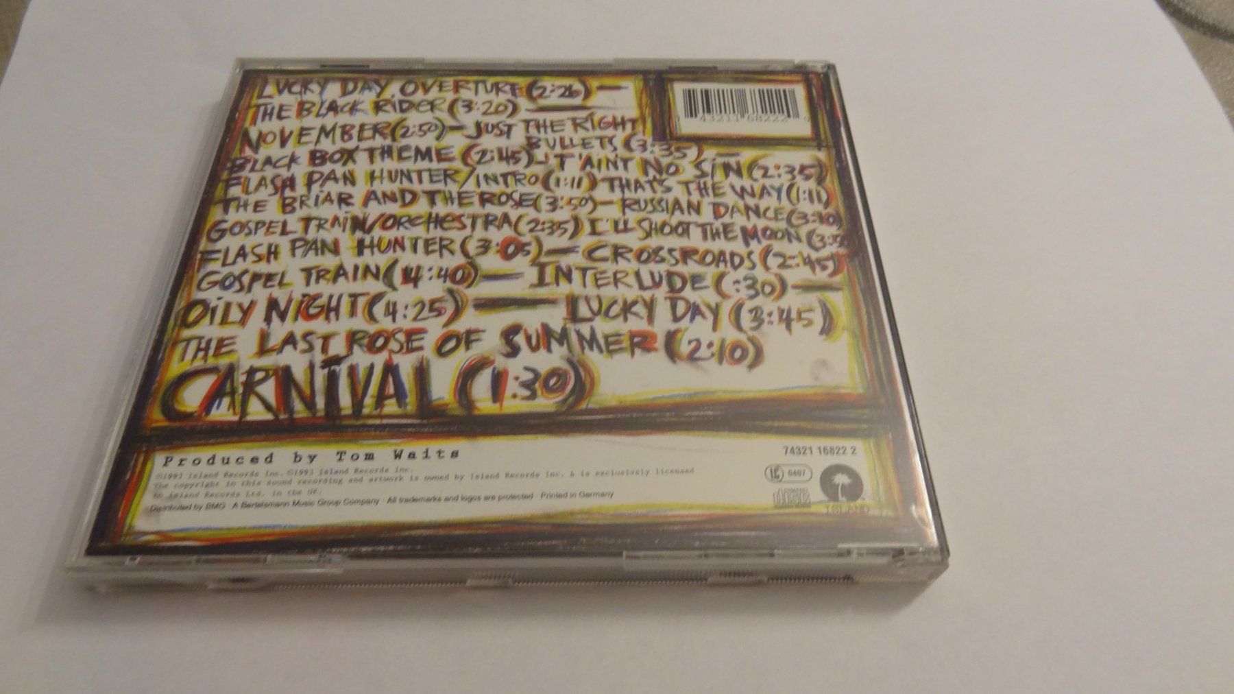 CD: Tom Waits - The Black Rider CD – Usato da Olten venduto da Disc-Ausverkauf 1