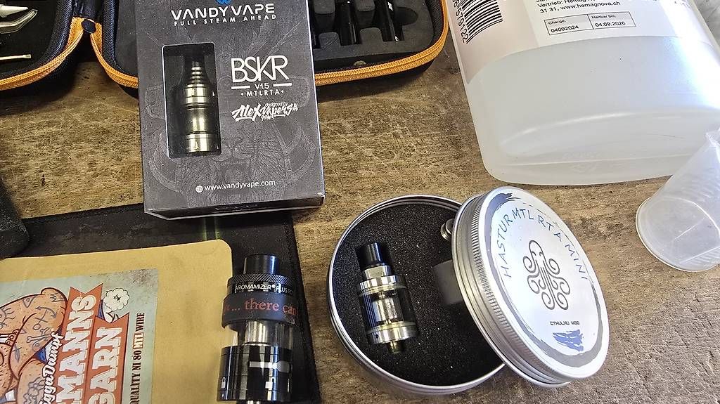 Sonstige Tabakwaren: Vape set selbstwickler verdampfer E-zigarette – Gebraucht aus Oetwil am See von marcw03 3