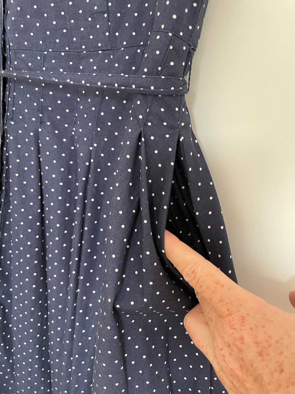 Vestiti: Blusenkleid dunkelblau (Grösse 38) – Usato da Boppelsen venduto da WIB77 3