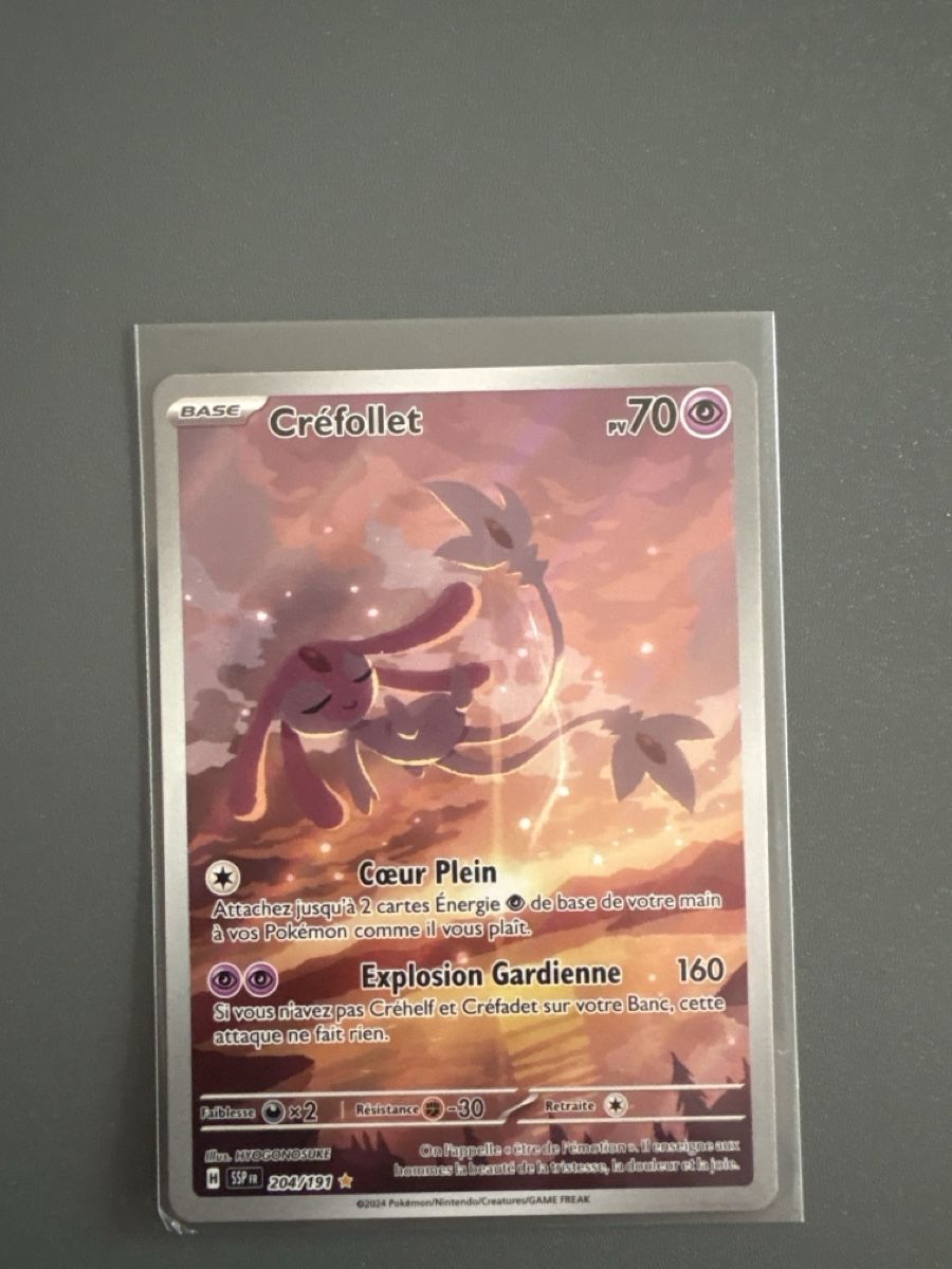 Pokémon Carte collezionabili: Pokémon Créfollêt TG04/TG30 – Nuovo (secondo la descrizione) da Lausanne venduto da Mr0ssy