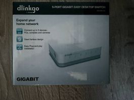 D-Link DGS-105 5-Port Gigabit Switch  BON PRIX !