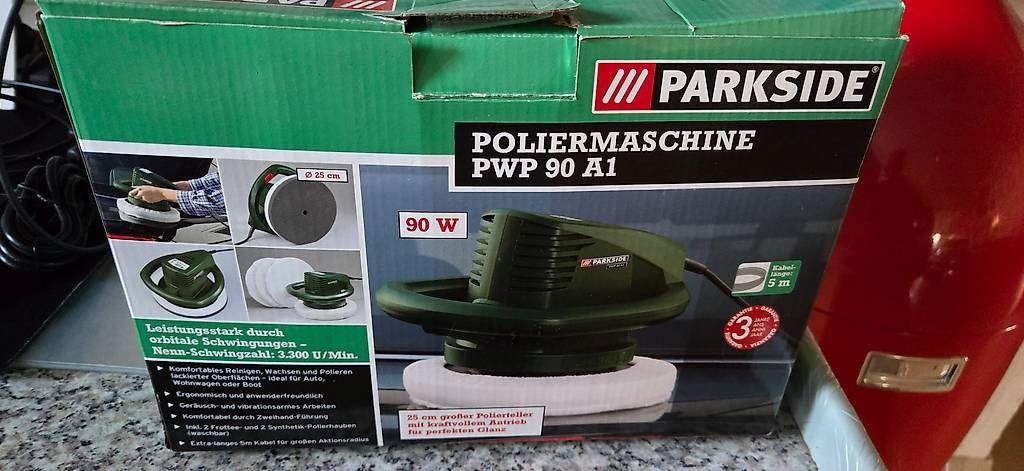 Parkside Smerigliatrici & Lucidatrici: Polirmaschine PWP 90 A1 – Usato da Reinach AG venduto da Goldtimer