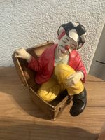 Keramik Clown Figur im Koffer, Sonja Collection 🤡 (CH)